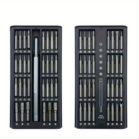 Ensemble de tournevis de précision de 63 pièces avec mini tournevis magnétique,outils de réparation de lunettes et d'ordinateurs
