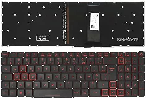 Clavier Azerty Français ACER Nitro / AN515-42 / AN515-52 / AN515-53 / 28PIN