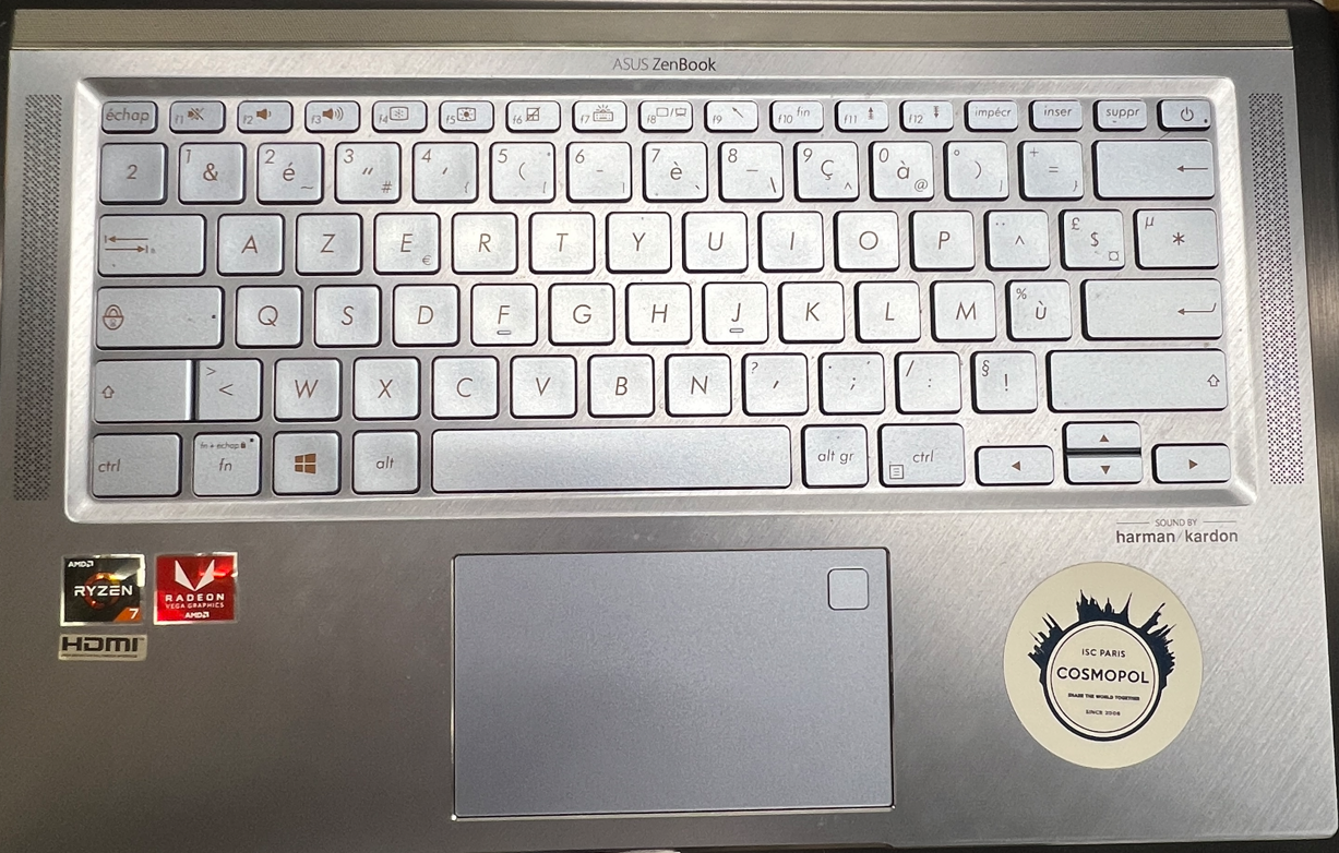 Clavier ASUS ZenBook UM431D