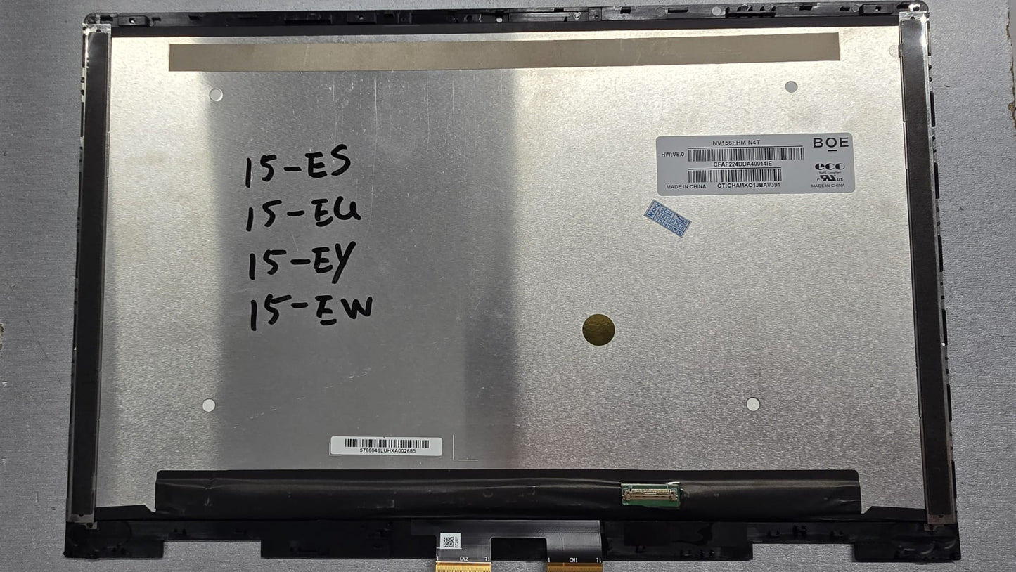 Écran tactile BOE NV156FHM-N4T 15,6" Full HD