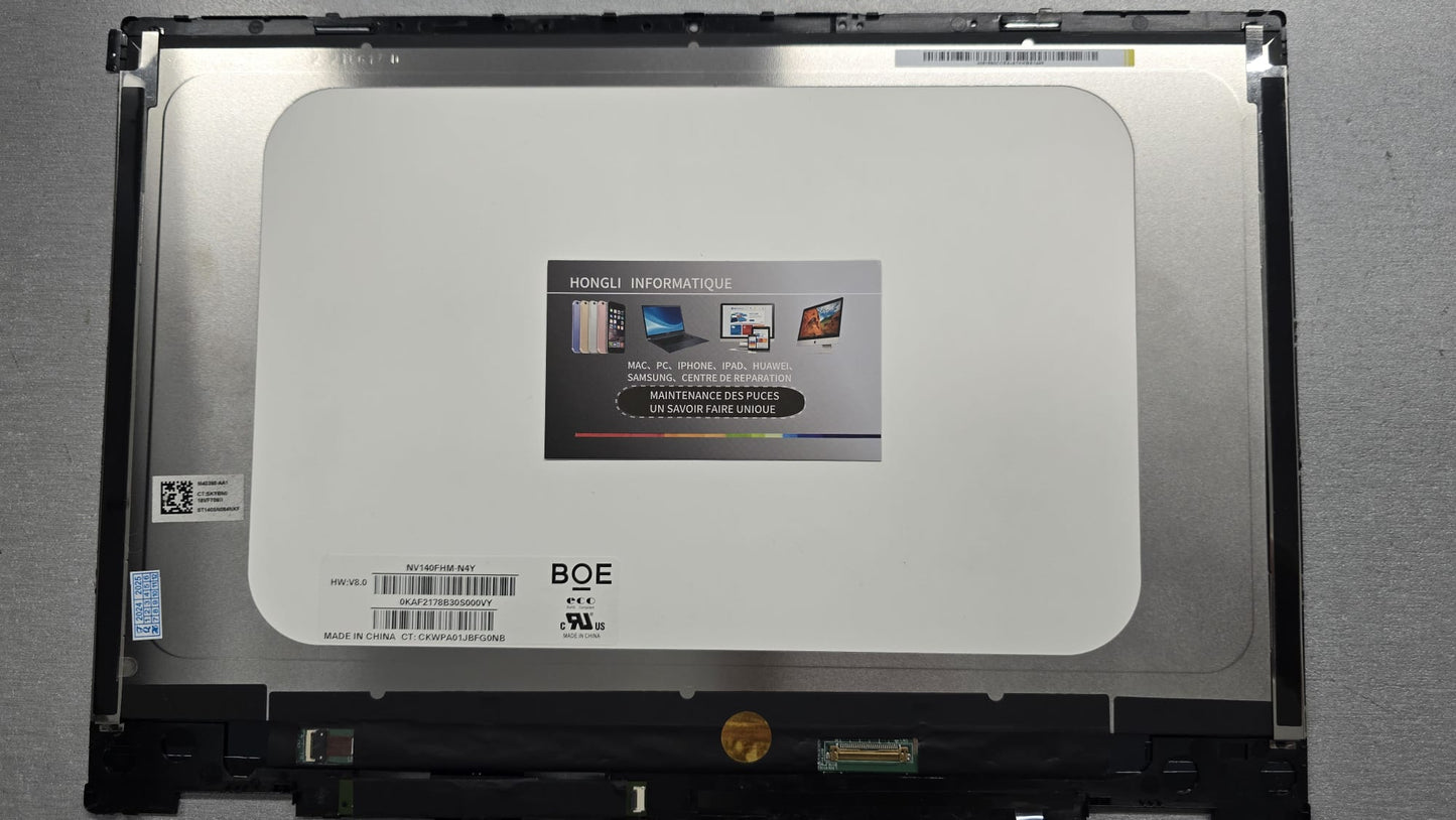 Écran BOE NV140FHM-N4Y 14 pouces