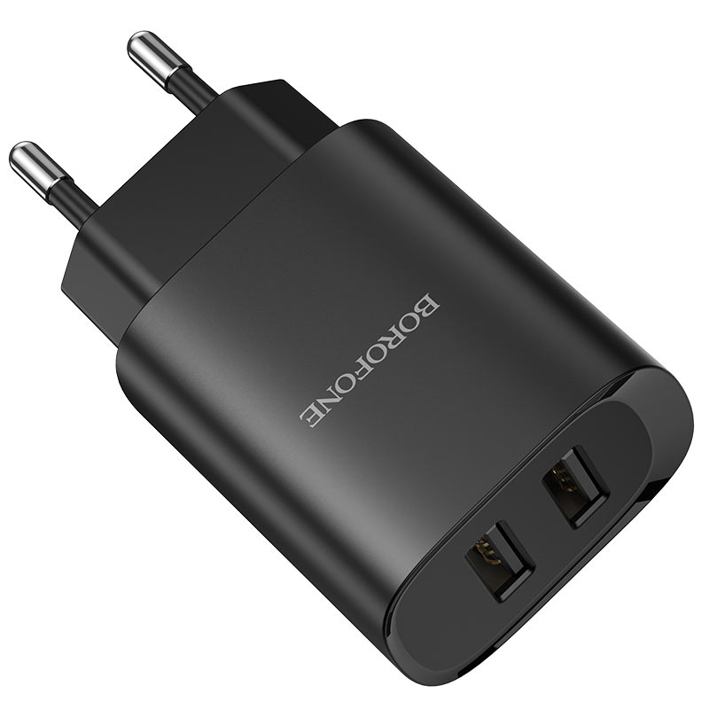 Chargeur mural BN2 Super rapide EU prises USB-A ( Noir )