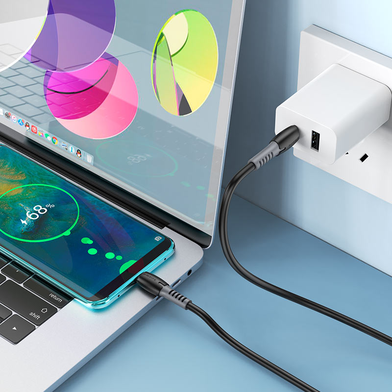 Câble USB-C vers USB-C 1m 100W Fast charging Borofone