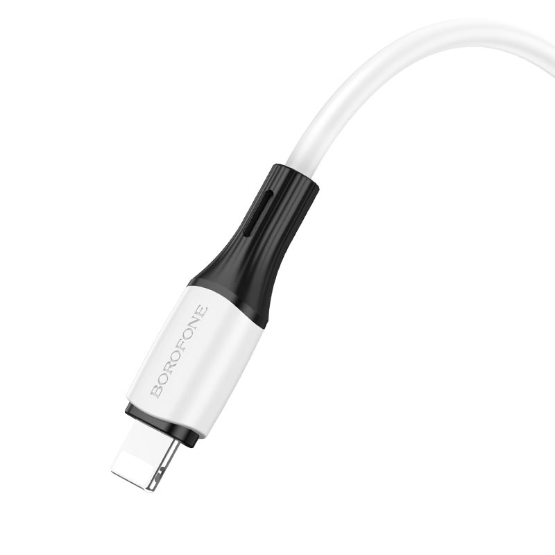 Câble USB-C vers Lightning 1m Silicone 3A Borofone