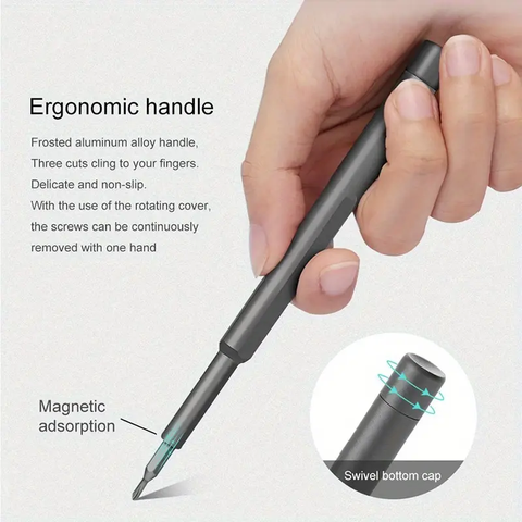 Ensemble de tournevis de précision de 63 pièces avec mini tournevis magnétique,outils de réparation de lunettes et d'ordinateurs
