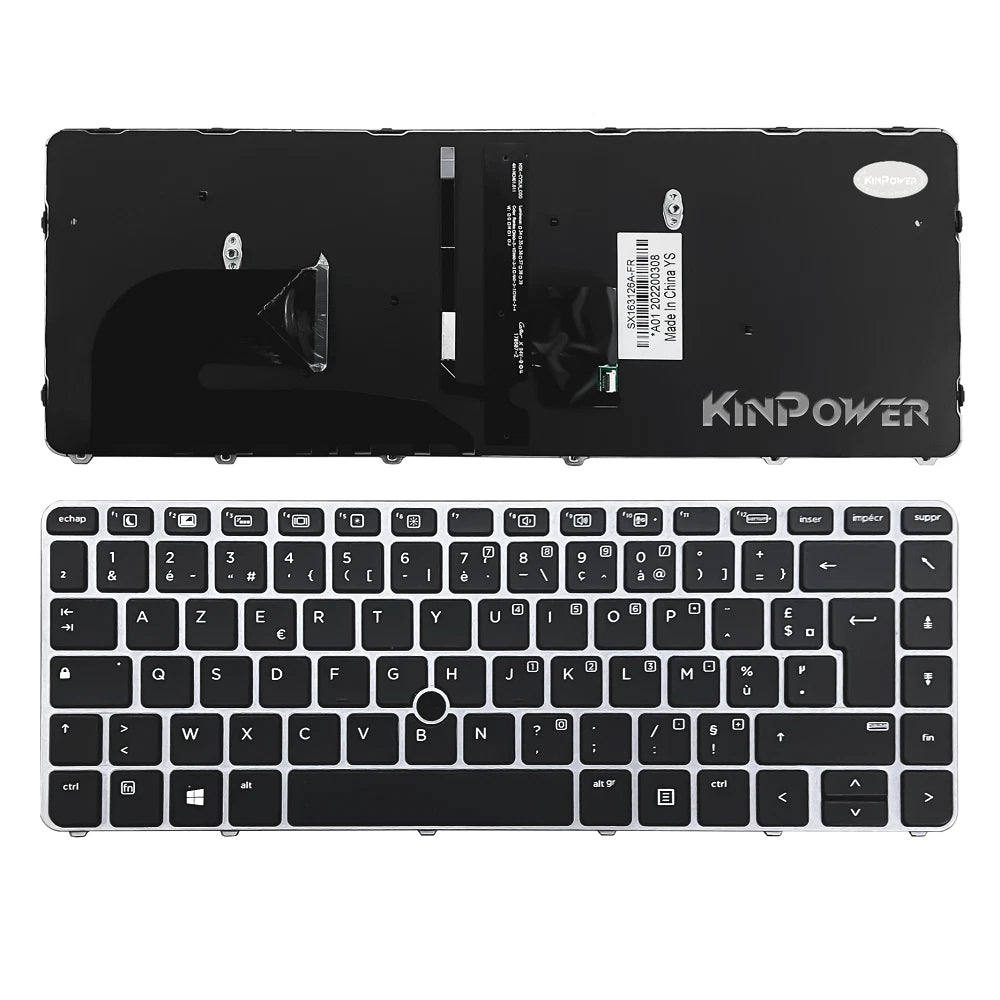 Clavier HP EliteBook 840 G3 / 840 G4 Rétroéclairé