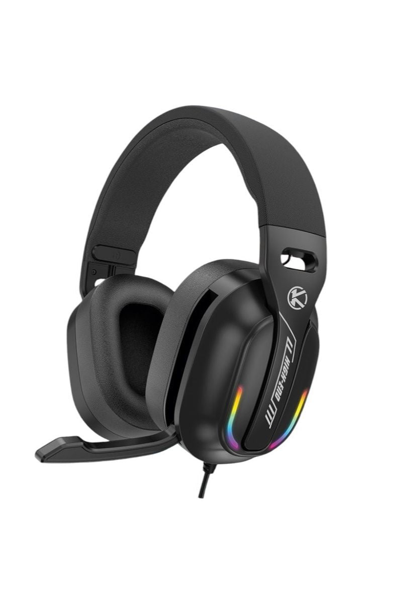 Casque de jeu filaire USB RGB DW KOMC GT200